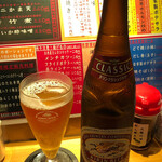 赤垣屋 - 瓶ビール500円