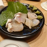 越中屋  - コチと平目の昆布じめ