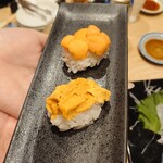 越中屋  - ウニ食べ比べ