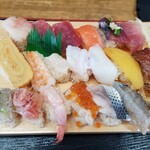 金寿司 地魚定 - １２時までの限定にぎり1000円