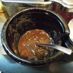 無鉄砲 - 【再訪】卓上のニンニク醤油