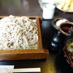 Teuchi Sobadokoro Hiiragi - 鴨きのこつけ蕎麦