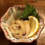 遊酒食堂 宇都宮 - イカのわた和え。