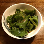 遊酒食堂 宇都宮 - メカブのしゃぶしゃぶ。