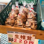 八紘学園 農産物直売所 - 【2021年02月】生椎茸もお値打ち。