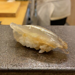 あま木 - サヨリの昆布締め