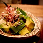 Nihonshu Baru Yusuradou - アボカドの味噌漬け