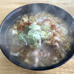 コンビニ&ランチ マスコ - 料理写真:先に一味を掛けてしまった(^_^;)