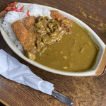 レストハウス 若葉 - カツカレー（650円）