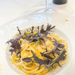 Ristorante Ecru - 白インゲン豆とカラスミのスパゲティ