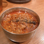 SPICY CURRY 魯珈 - ぷちカレー300円
                                限定カレー　麻婆茄子カレー