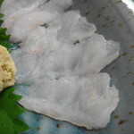 小笠原 - 薄切りはポン酢で