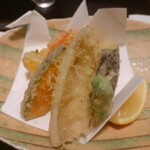 北新地 穂の河 - 天ぷら