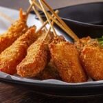串ダイニング たけぞう - 串揚げ盛り合わせ！サクサクの串揚げを是非！