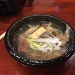 けとばし屋チャンピオン - 突出しのスープ