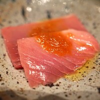 鮨 利﨑 - 富山県氷見産のメジマグロ