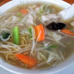 萬新軒 - 料理写真:絶品！もやしらーめん