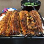 うなぎ割烹山田 - じか重　きも吸つき　(上)