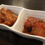 SATOブリアン - キムチ盛り合わせ