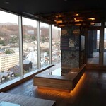 Shirono Hoteru - 大浴場脇の展望スペース
