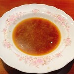 寺町ハンバーグ 極楽蜻蛉 - スープ