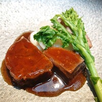 ルアン 佐原商家町ホテル NIPPONIA - 肉料理→黒毛和牛のブレゼ 酒粕とジャガイモのピューレ