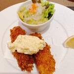 三栗 - 的矢産カキフライ