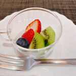 三栗 - 食後のデザート