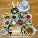 古民家カフェ「柑乃屋」 - 山椒づくし御膳