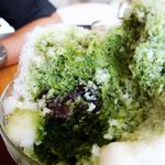 京はやしや - 底にはたっぷりの餡子と白玉♥