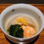 大阪 松下 - 海老芋の煮物