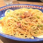 シチリア料理 トラットリア アリア - パスタは大盛りにすることもできました