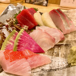 Sushiya Ishimon - お造り５種盛り♪