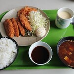 愛知県庁本庁舎食堂 - ヒレカツ定食  730円