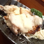 やきとりかどちゃん - チキン塩チーズ焼き