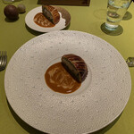 モノリス - 2皿に分けて到着（笑）