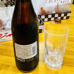 Jikasei Koubou T.Famu - 瓶ビールはアサヒスーパードライの中瓶