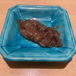 銀座 結絆 - 富山湾蛍烏賊　酒呑童子（沖漬け