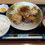 Karaage Semmonten Torikko - 油淋鶏定食（大盛）