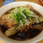 一〇そば - とり天にタラの芽