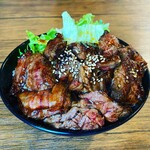 OH NICK - ハラミ丼ご飯大盛り肉ダブル（180g）