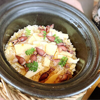 アマネムダイニング - 蛍烏賊の炊き込みご飯