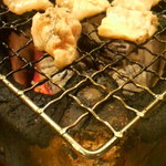 Yakidokoro Yancha - 自分で炭火にて焼きながら頂きます