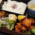 Juicy fried chicken set