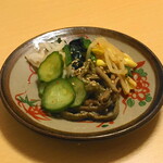 焼肉 輝 - ナムル盛り合わせ