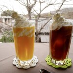 Naraya Todaizi Ten - 咖啡浮冰・橙子浮冰