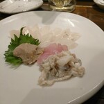 天ぷら 穴子蒲焼 助六酒場 - カワハギ