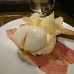 天ぷら 穴子蒲焼 助六酒場 - ポテサラ