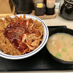 かつや - 赤辛カツ丼