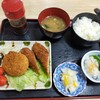 忠敬茶屋 - メンチコロッケ定食